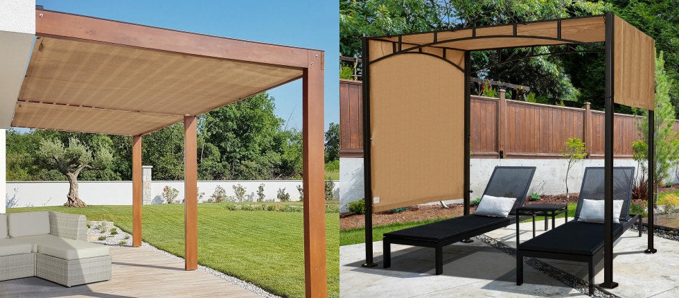 Beat the Heat with Custom Pergola Shades