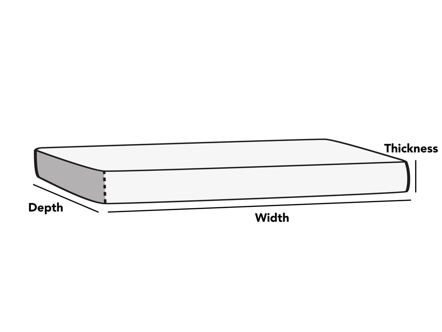 custom-square-rectangular-bench-cushion-line-drawing