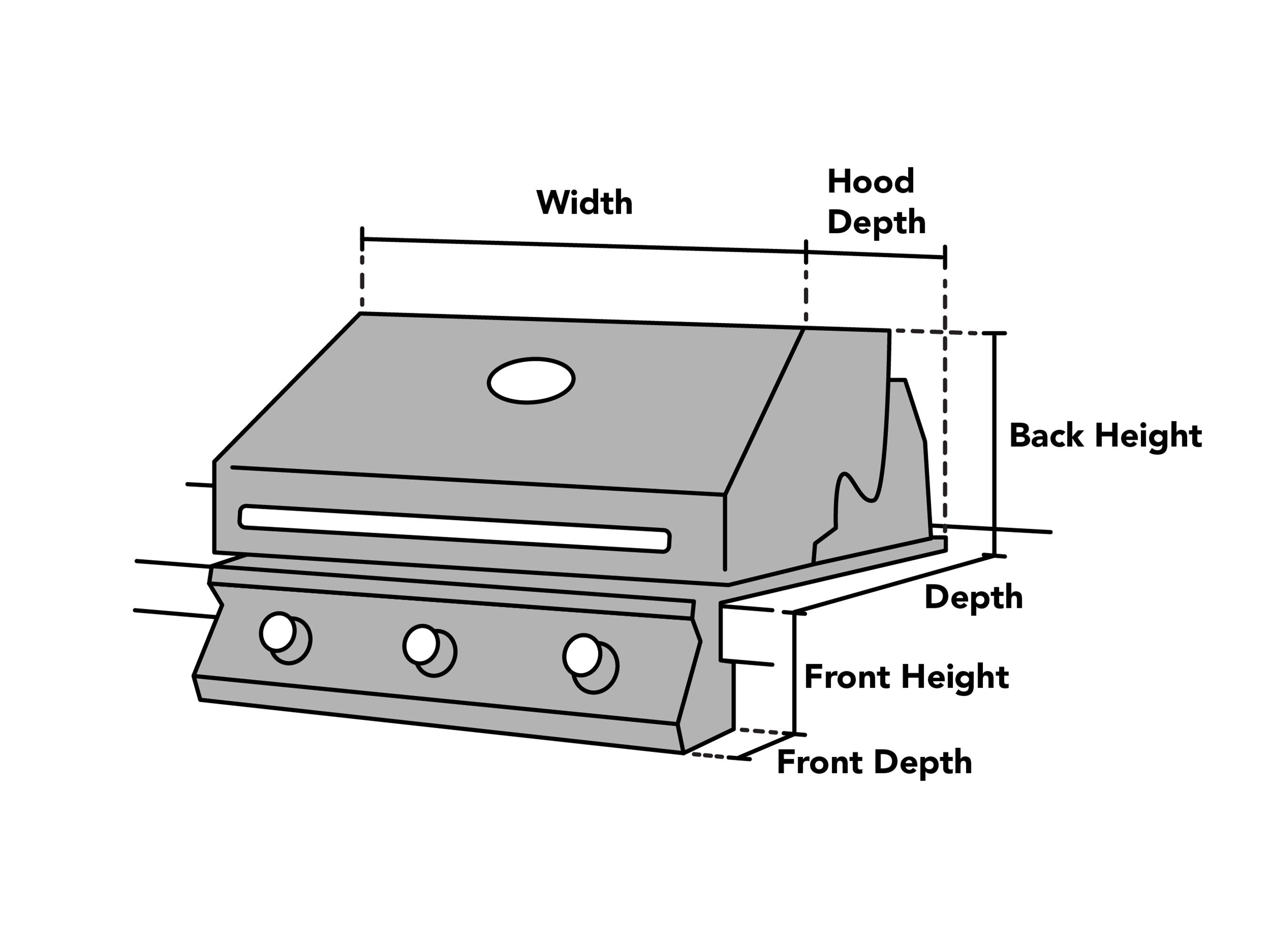 Custom Size BuiltIn Grill Cover Coverstore