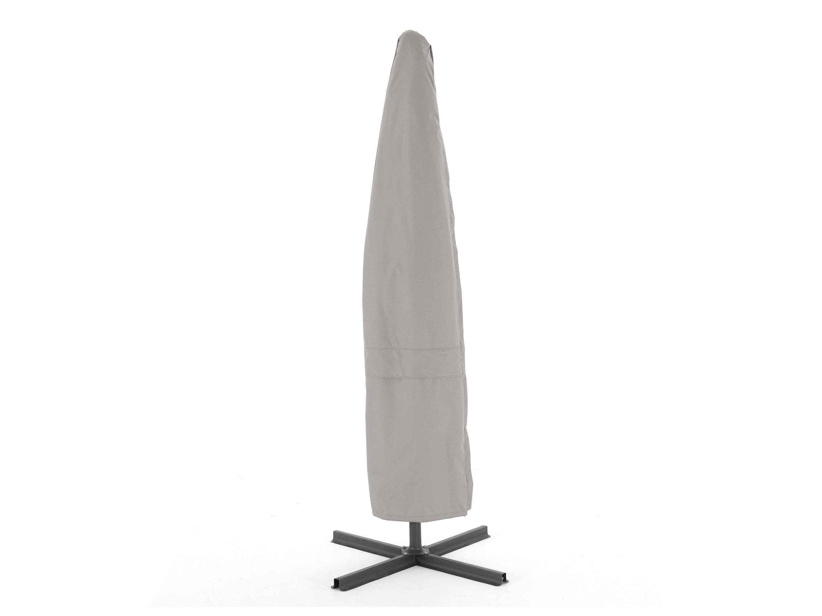 grey patio umbrella cover Lyon Replacement For 9 Ft. Market Abba Color: Gray Each cover includes a metal installation rod so you can pull the cover over your umbrella easily without struggling or climbing Outdoor Umbrella Covers | Coverstore
