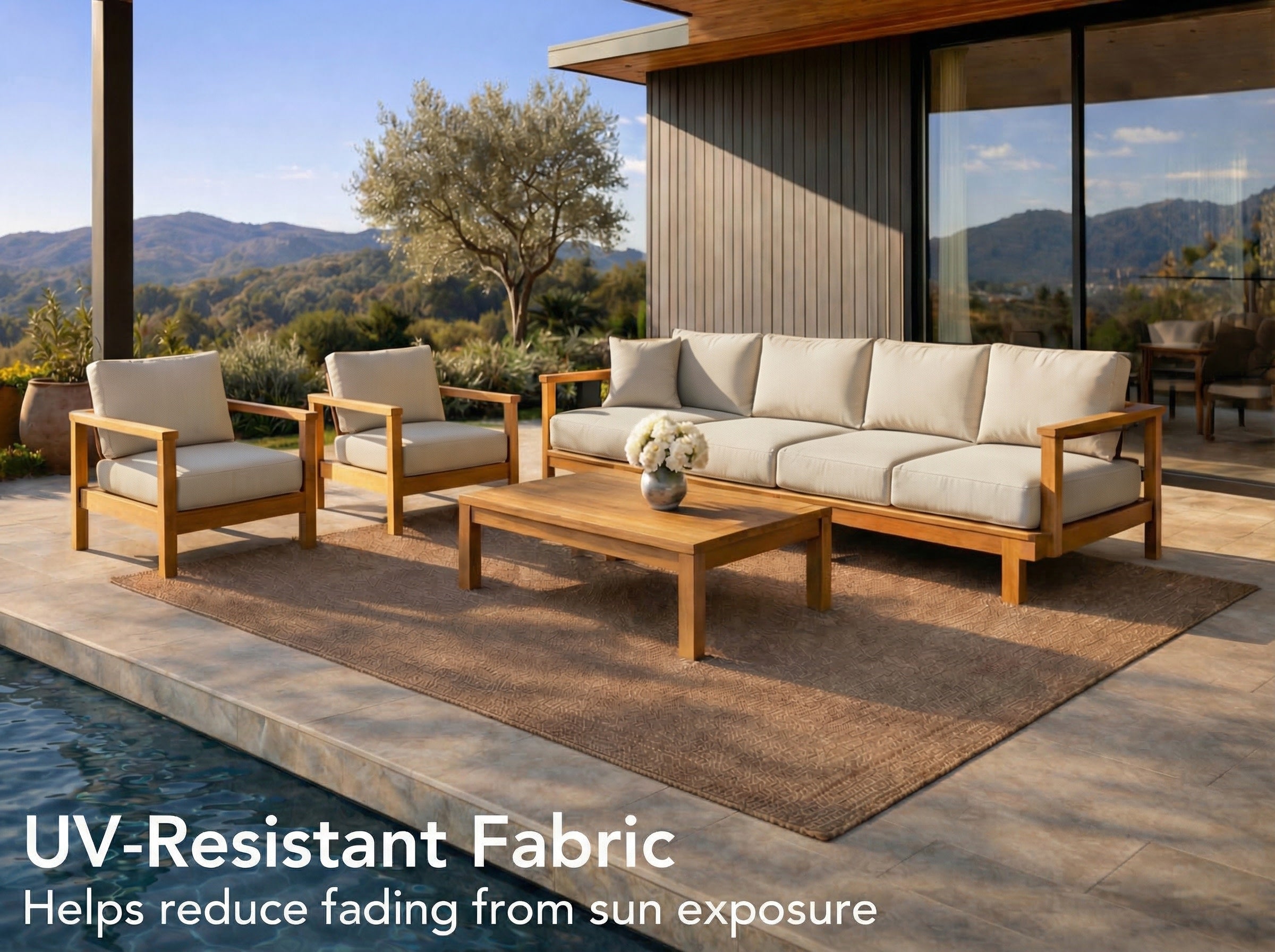 Custom Square/Rectangular Bench Cushion Cover | Coverstore