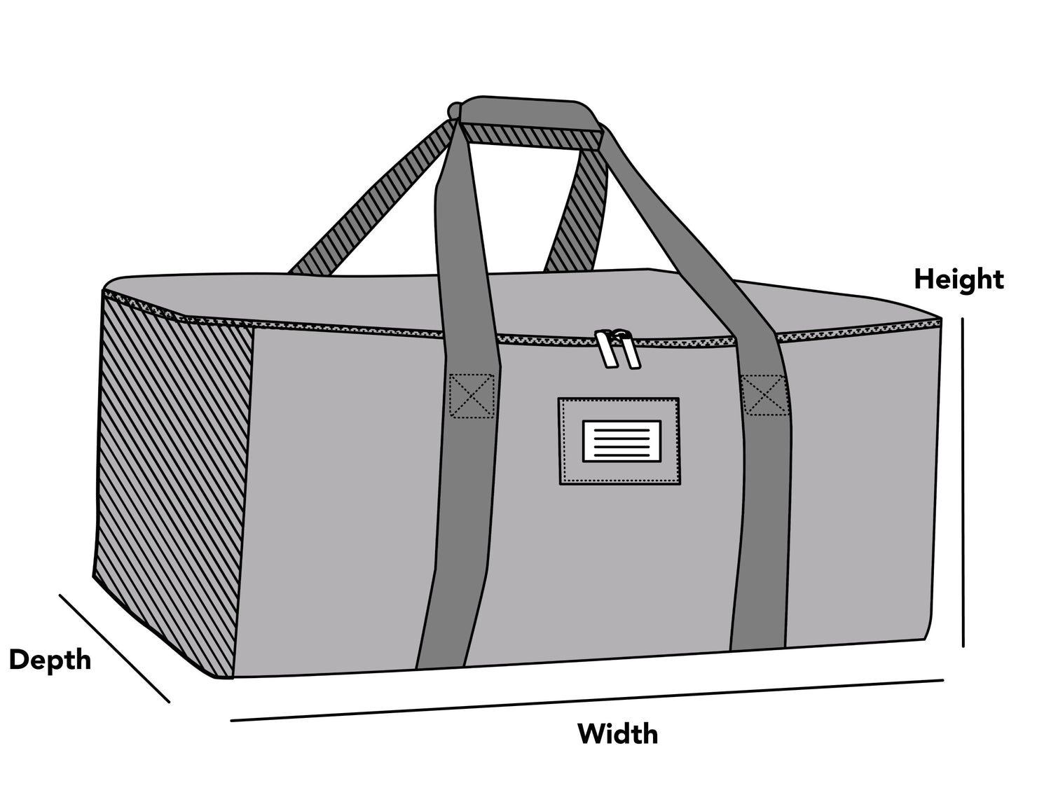 custom-all-purpose-storage-bag-line-drawing