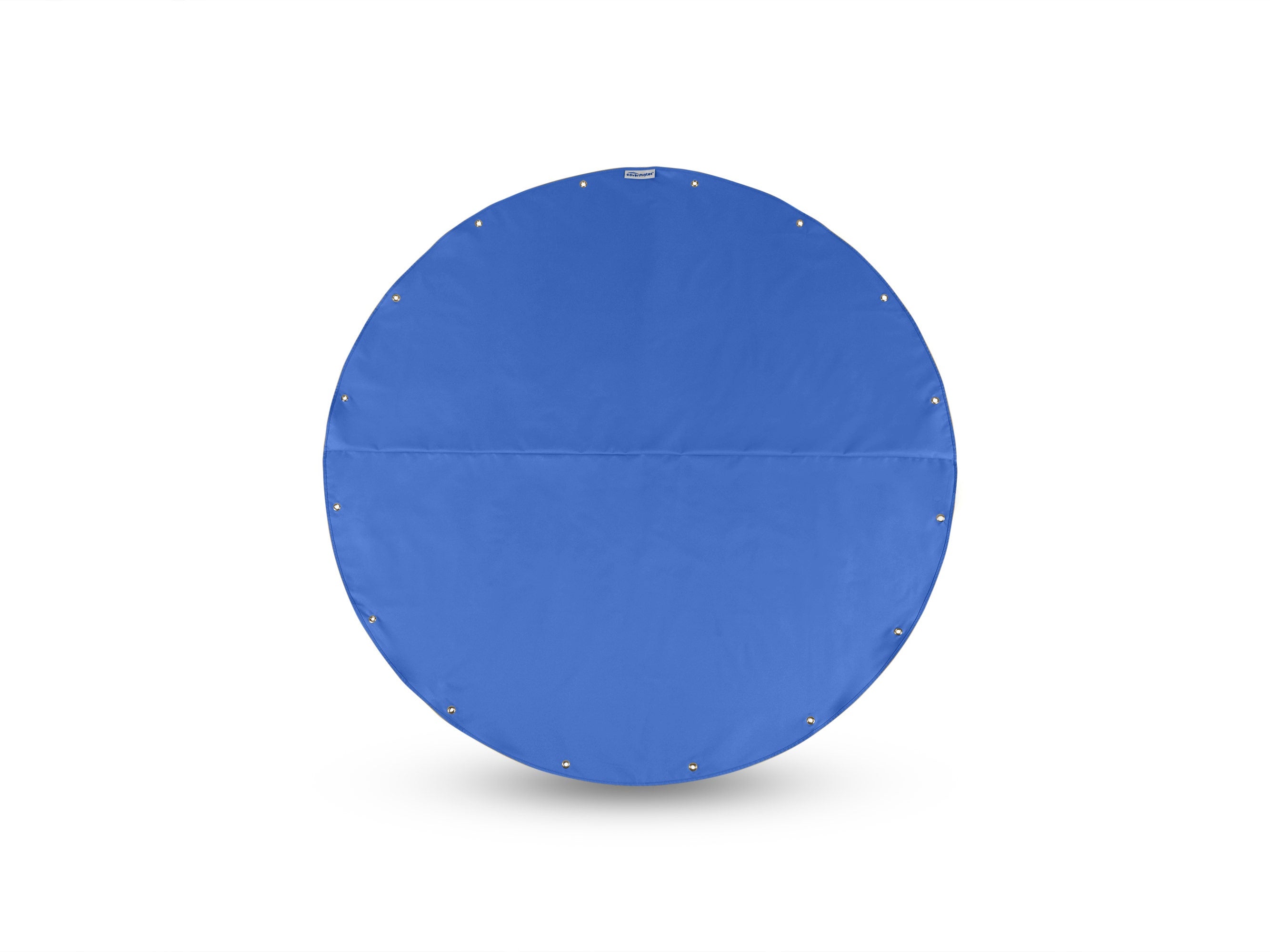 custom size tarp Custom Round Tarp - Weatherproof, Lightweight Polyester, Reinforced Grommets, 3-Year Warranty - Elite, Blue