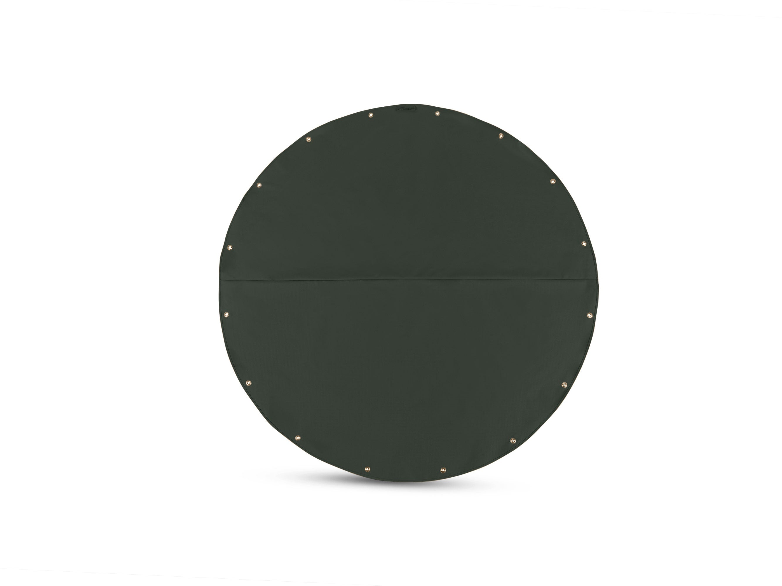 ripstop tarp Custom Round Tarp - Weatherproof, Heavy-Duty Polyester, Reinforced Grommets, 7-Year Warranty - Ultima Ripstop, Ripstop Olive Green