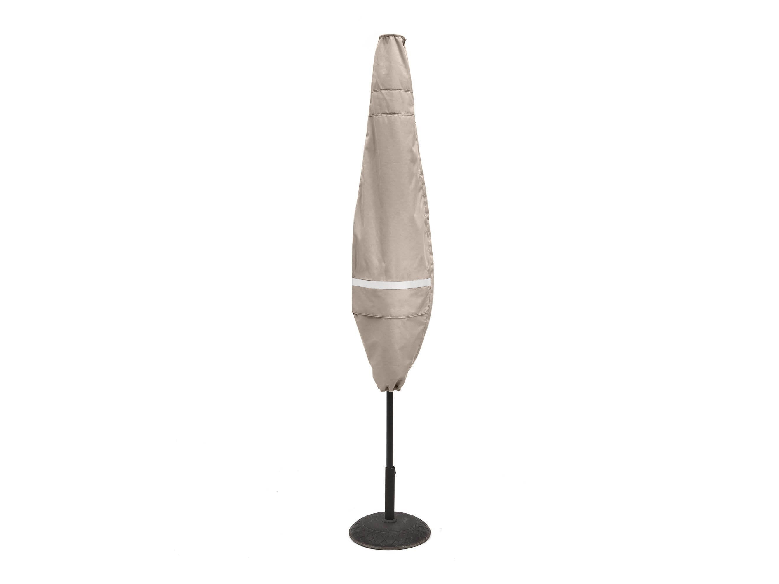 Custom Outdoor Patio Umbrella - Covered Ventilation, Heavy-Duty Polyester - 10-Yr Warranty - Prestige, Clay