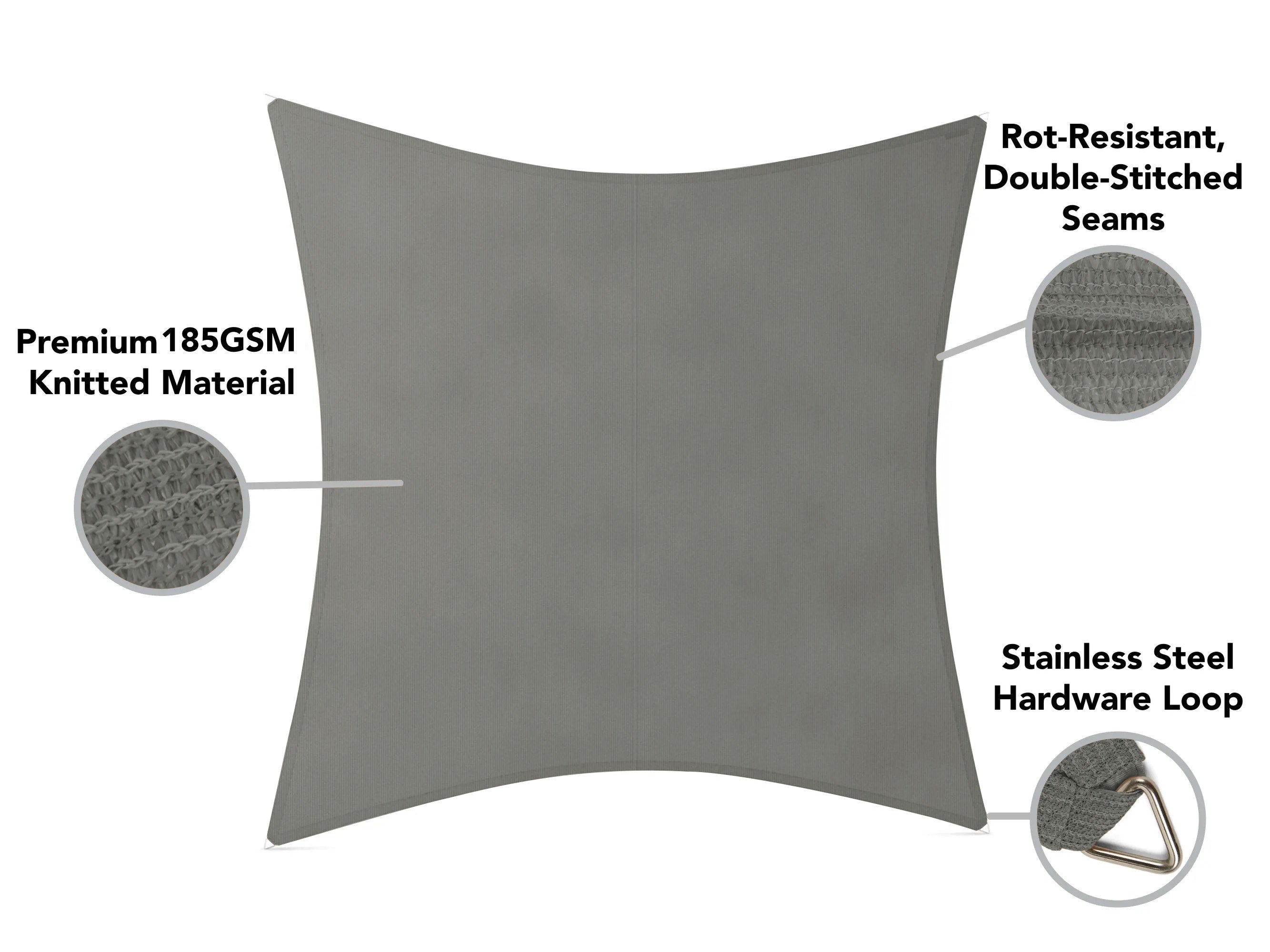 Square/Rectangular Shade Sail | Coverstore