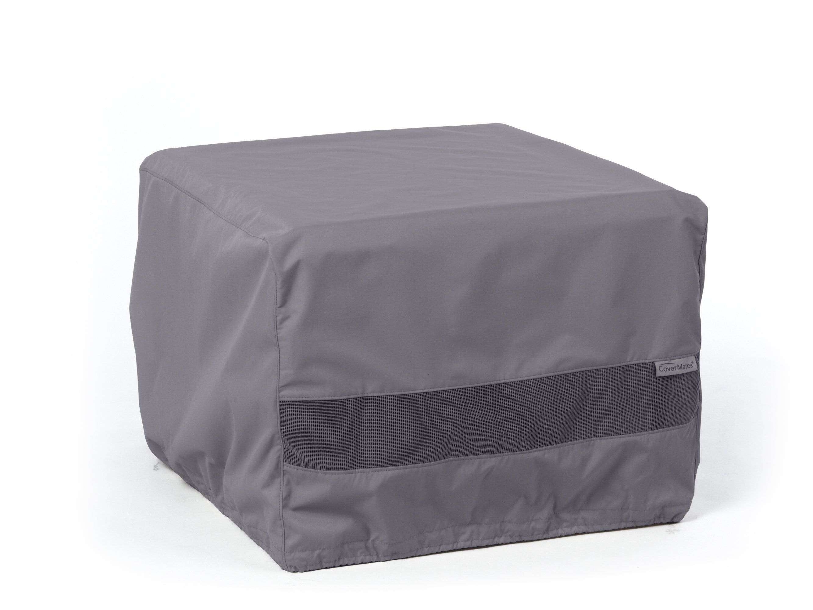 cover mate for patio umbrellas Custom Patio Square/Rectangular Cover - Weatherproof, Mesh Vent, UV & Water Resistant, 3 Yr Warranty - Elite, Charcoal