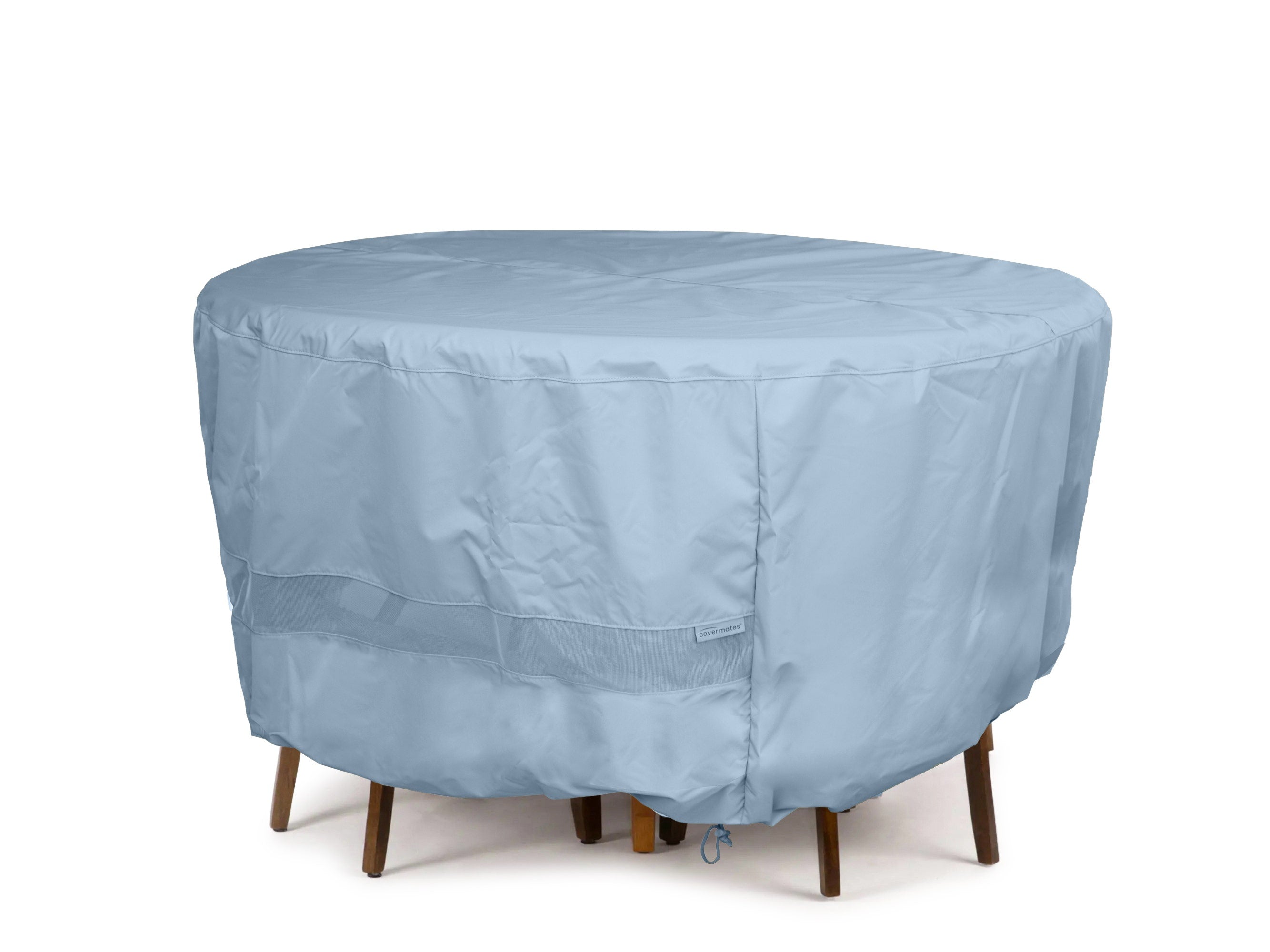 cover for glass patio table with umbrella hole Custom Round - Weatherproof, Mesh Vent, 3 Yr Warranty - Elite, Sky Blue Men's toiletry bag sewing randystop10backcountry Upgrade your outdoor table Color:Pink Red Yellow