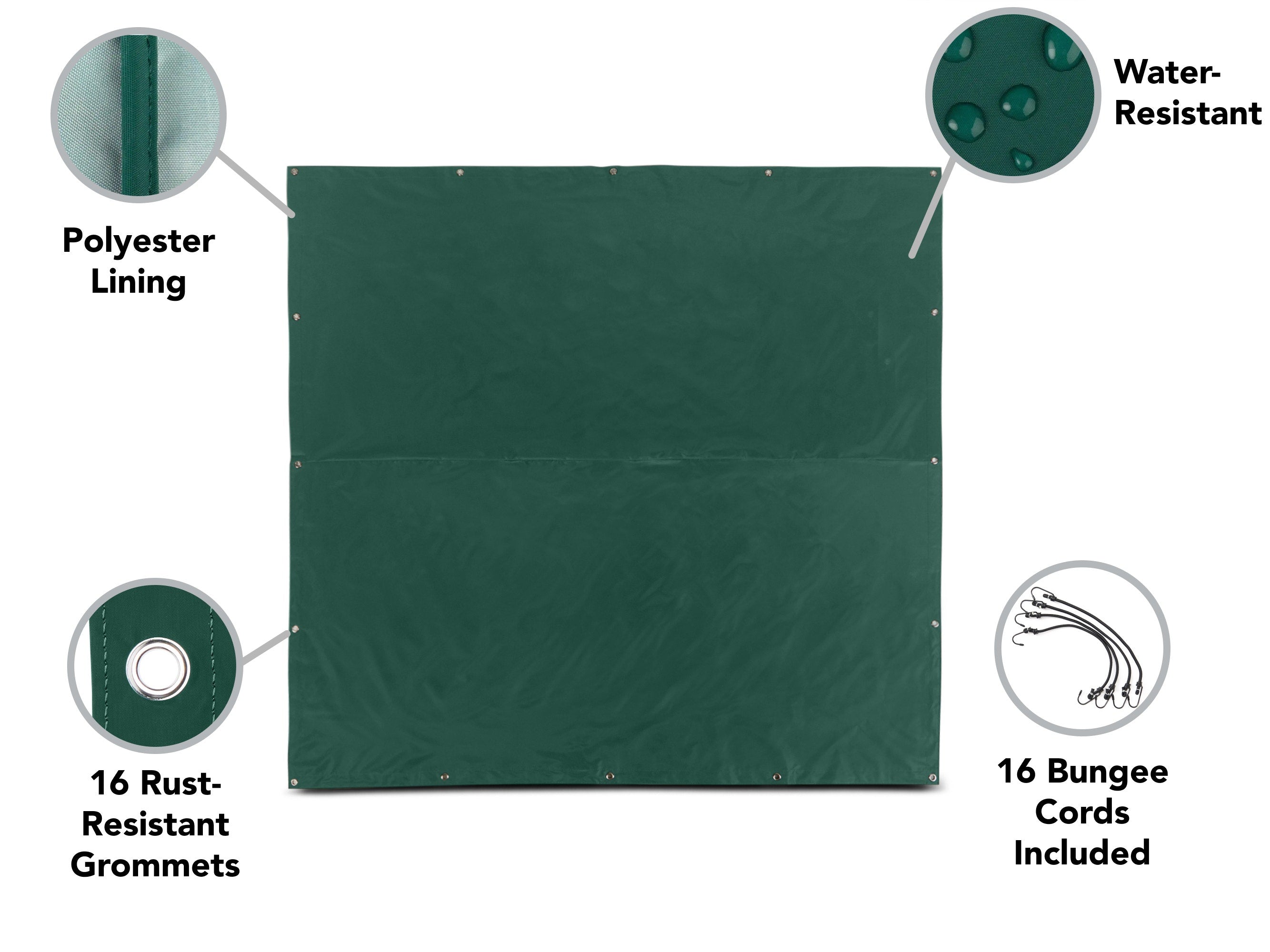 size tarp Custom Square/Rectangular Tarp