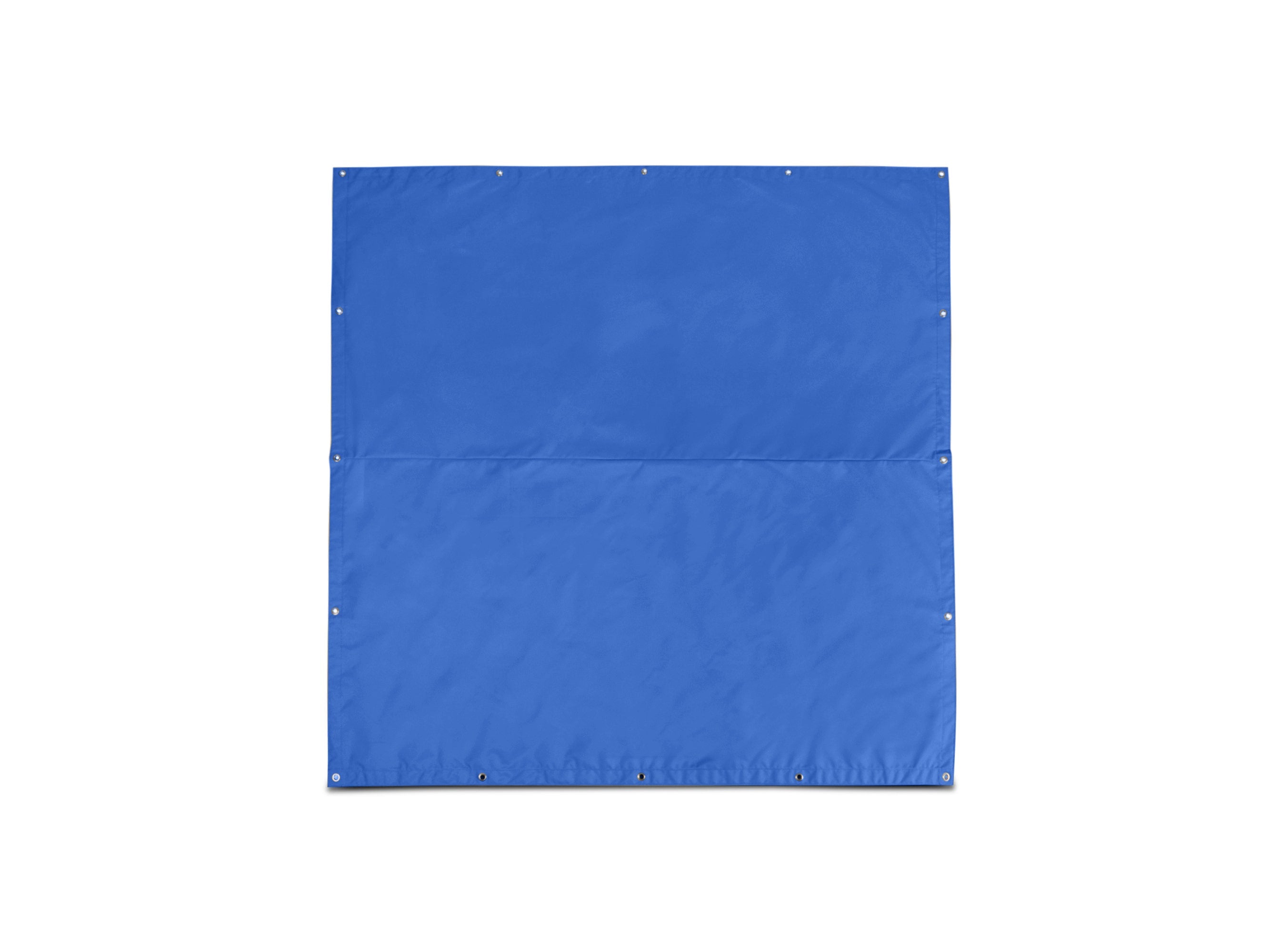 Custom Square/Rectangular Tarp - Weatherproof, Lightweight Polyester, Reinforced Grommets, 3-Year Warranty - Elite, Blue