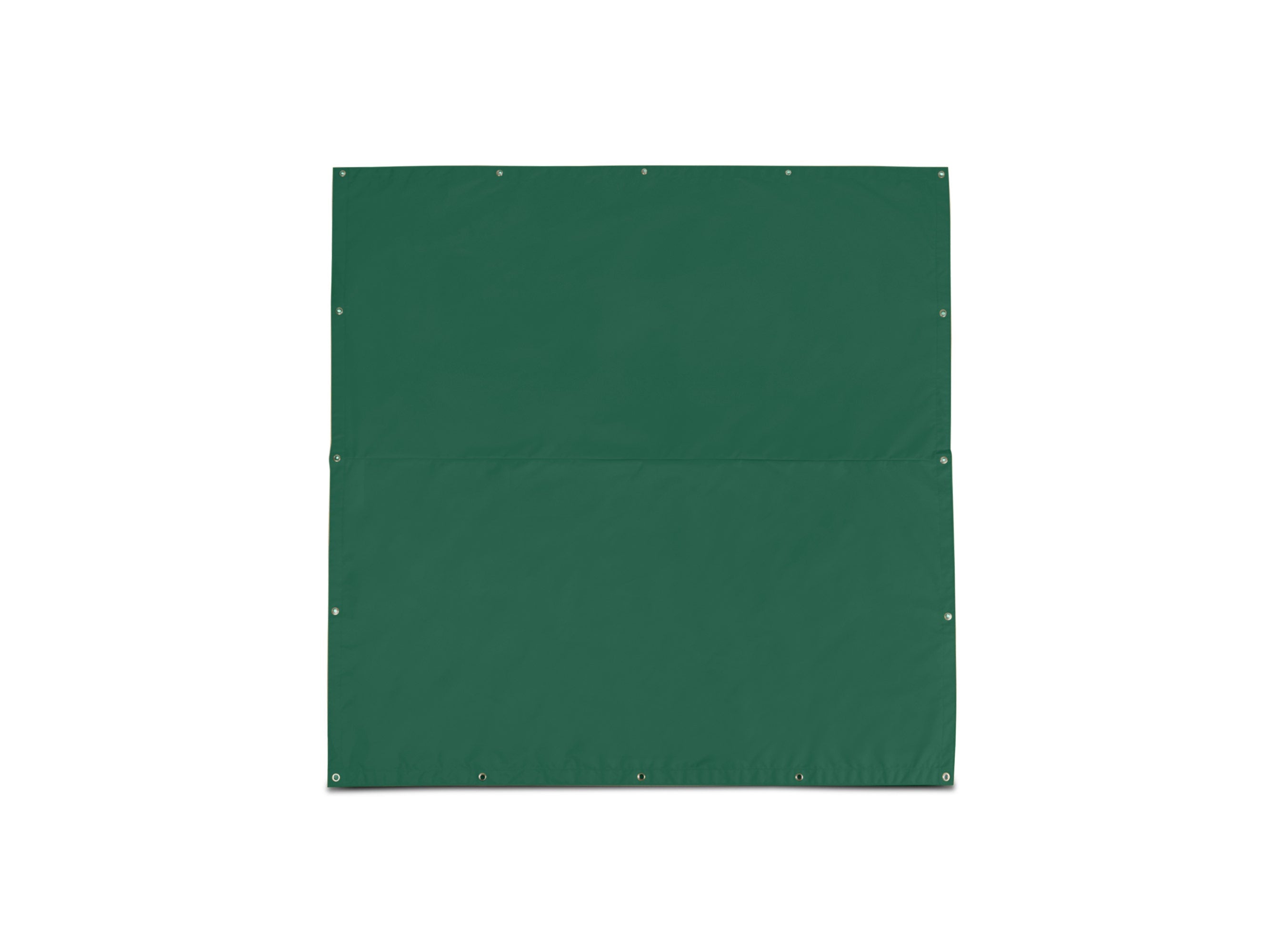 Custom Square/Rectangular Tarp - Weatherproof, Lightweight Polyester, Reinforced Grommets, 3-Year Warranty - Elite, Green