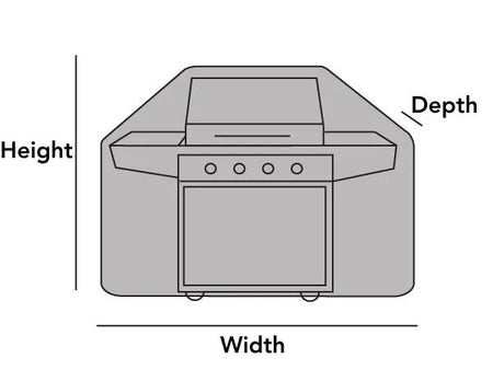 BBQ Grill Cover Elite Black