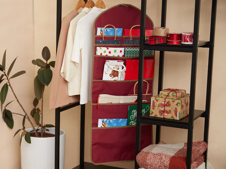 Holiday Hanging Gift Bag Keepsakes Green