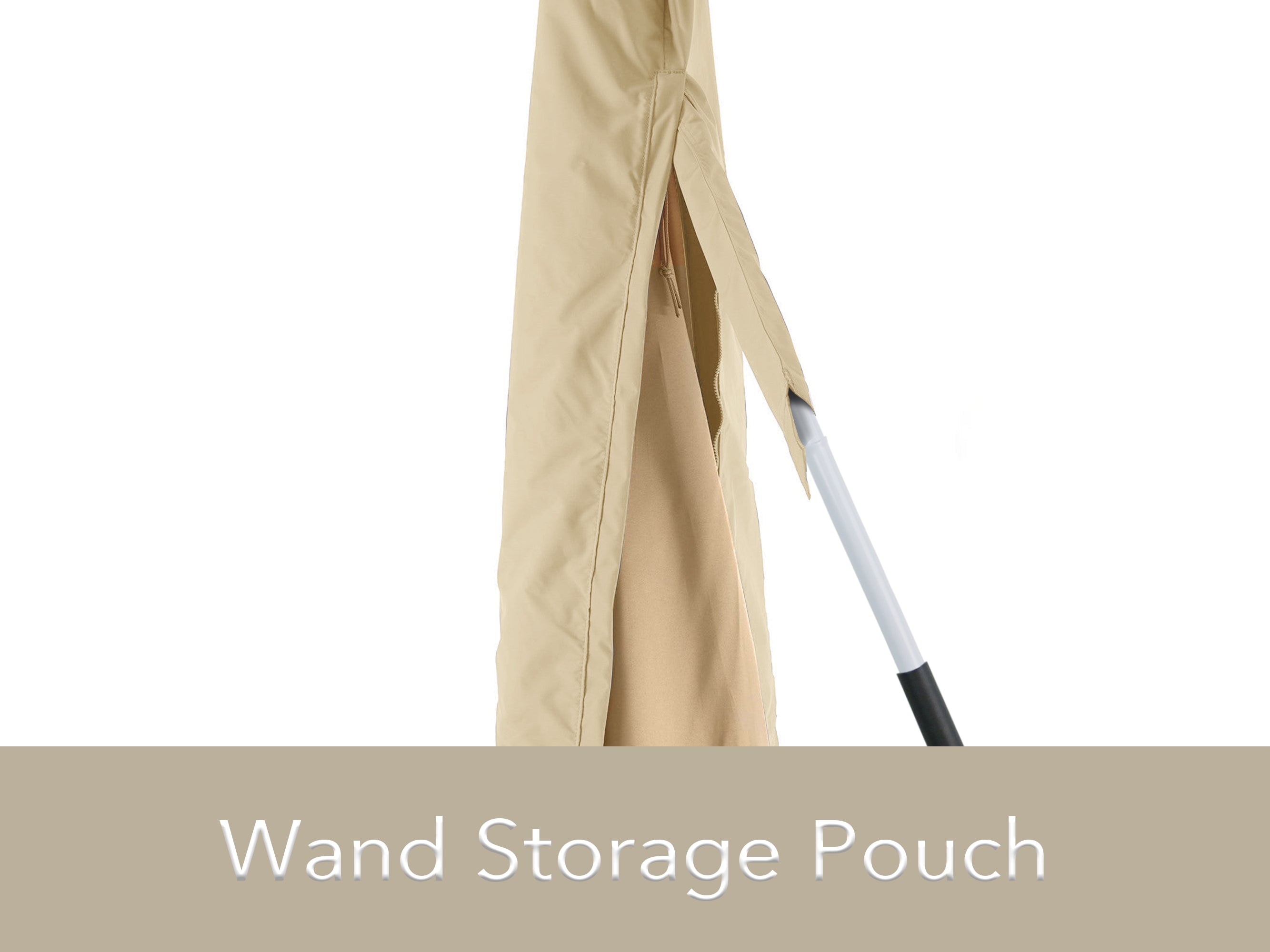 Patio Umbrella Cover Elite Khaki
