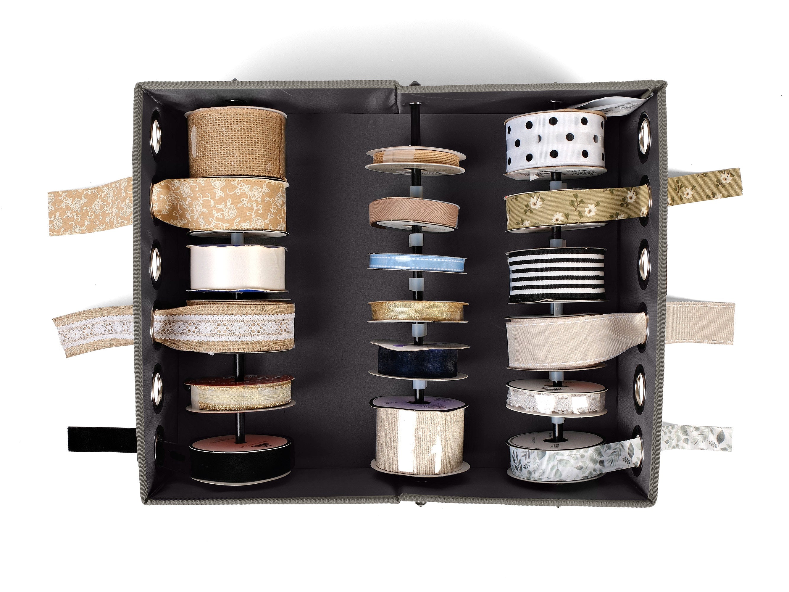 thumbnail image 2 of Rhythmic Gymnastics Ribbon Storage Case - Clear View Organization For Multiple Ribbons 2 of 5