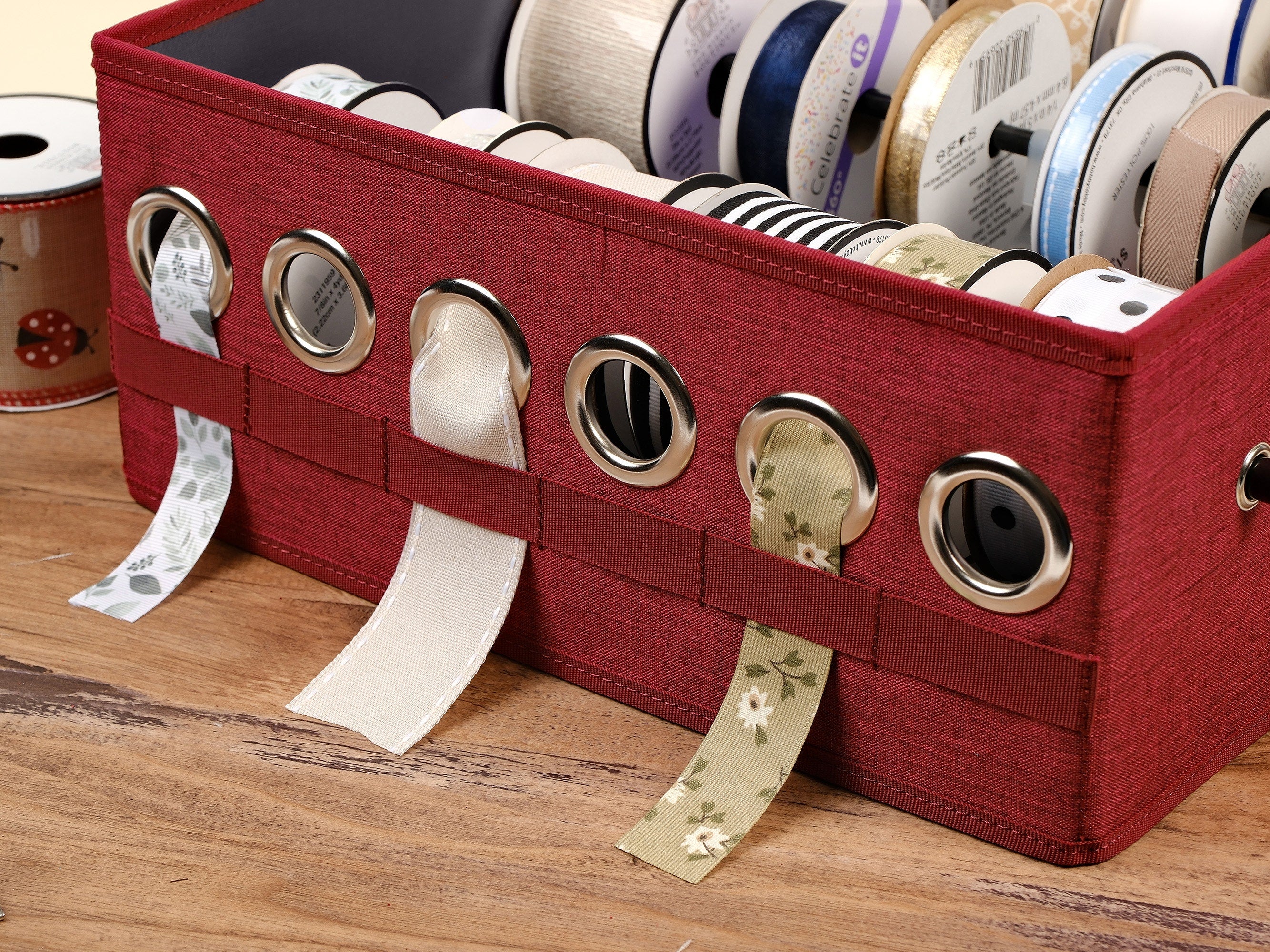 小物入れ Wasted Youth RIBBON CERAMIC BOX Ribbon Storage Box| Coverstore