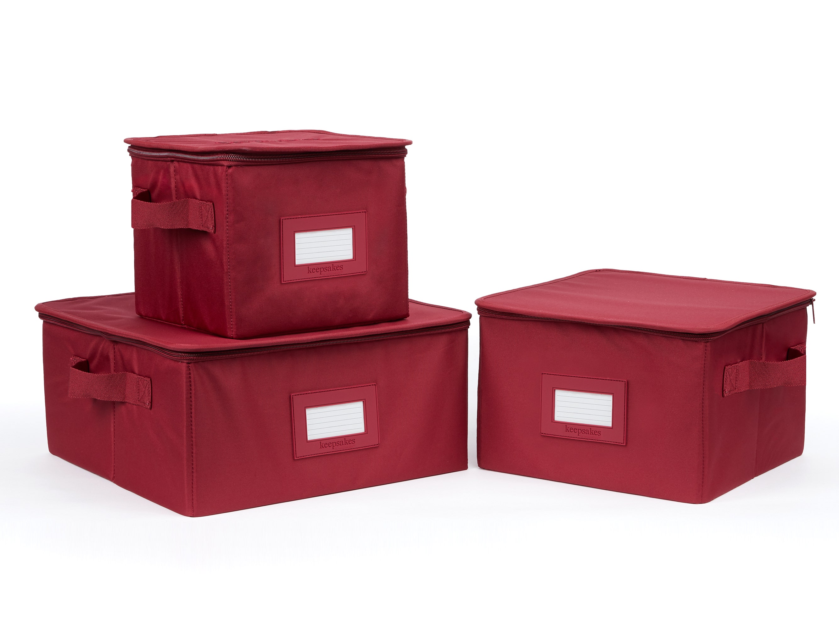 3 Piece Dish Storage Box Set - Keepsakes