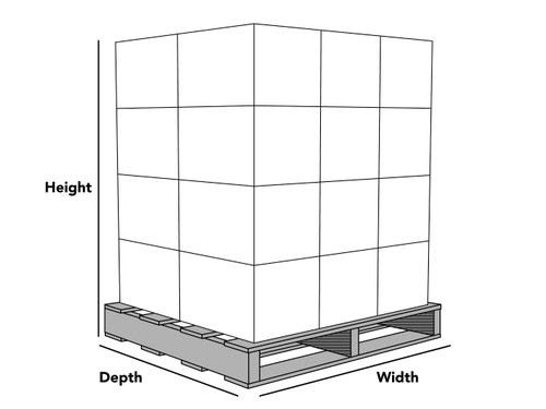 Custom Square/Rectangular Pallet Cover