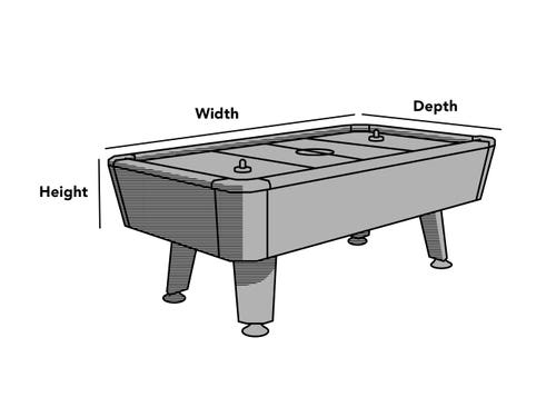 Custom Air Hockey Table Cover