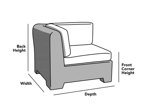 Custom Corner Sectional Cover