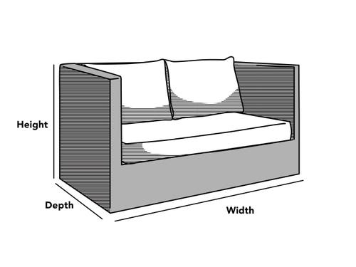 Custom Modular Sectional Sofa Cover