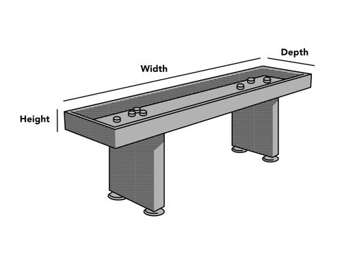 Custom Shuffleboard Cover