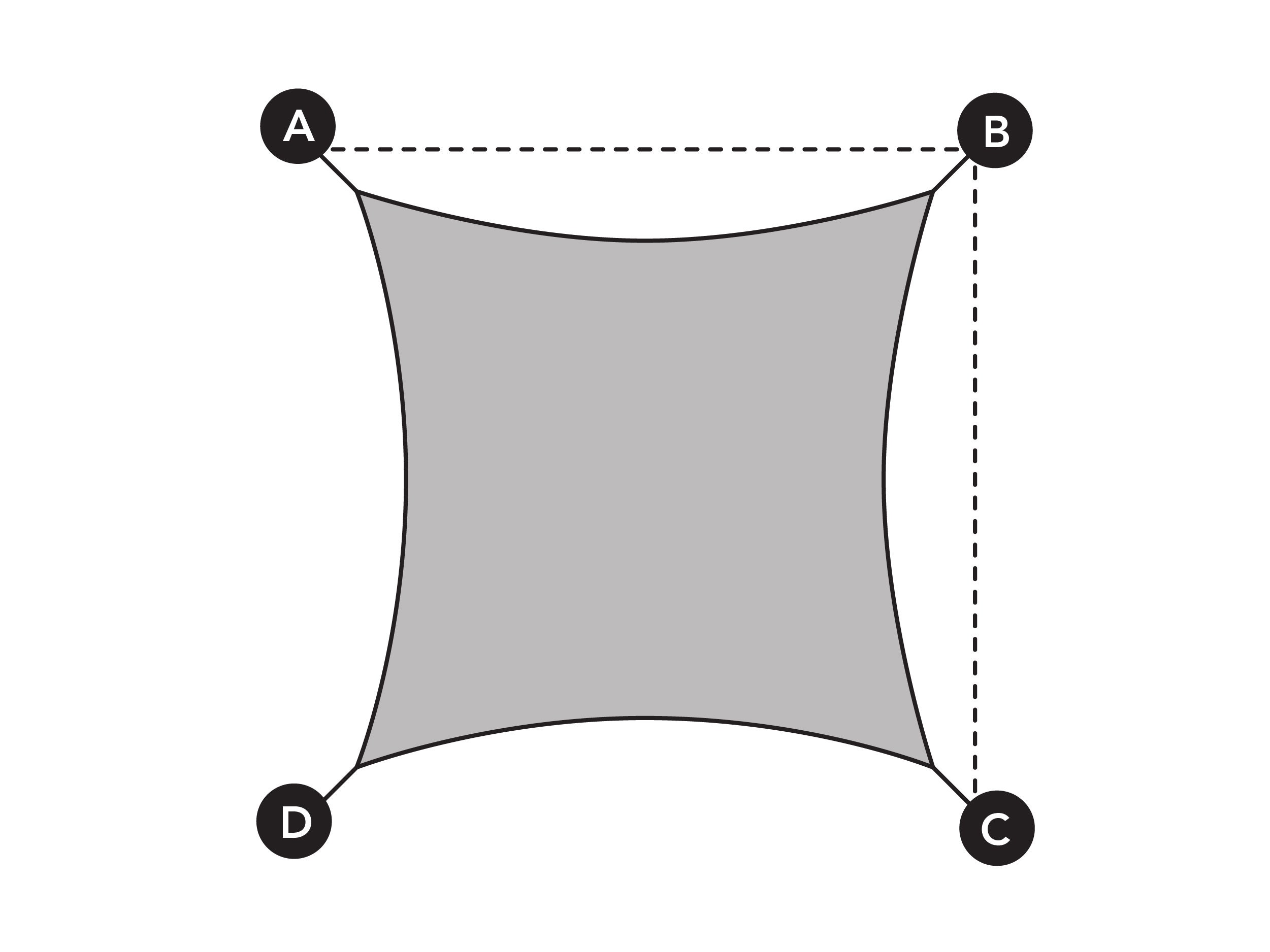 Custom Square/Rectangular Shade Sail - SolarArc