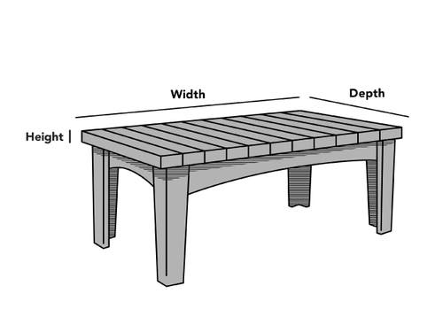 Custom Square/Rectangular Table Top Cover