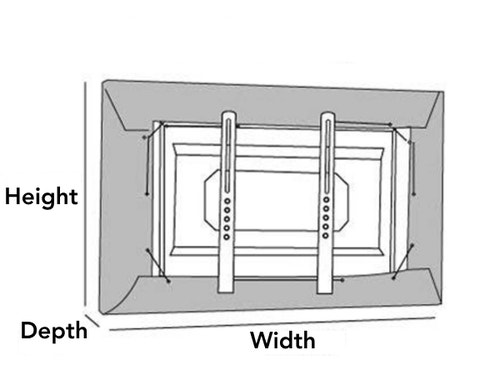 Outdoor Half TV Cover