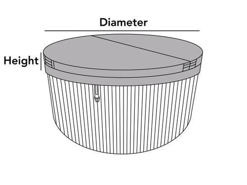 Round Hot Tub Cover