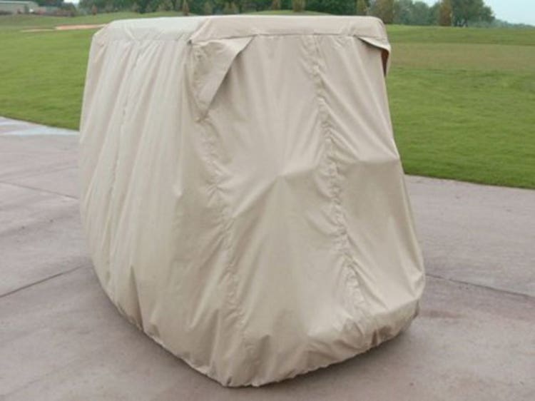 Polyester outdoor golf cart cover