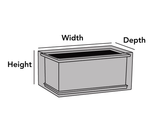 Rectangular Fire Pit Cover