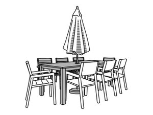 rectangular-table-chair-set-with-umbrella-hole