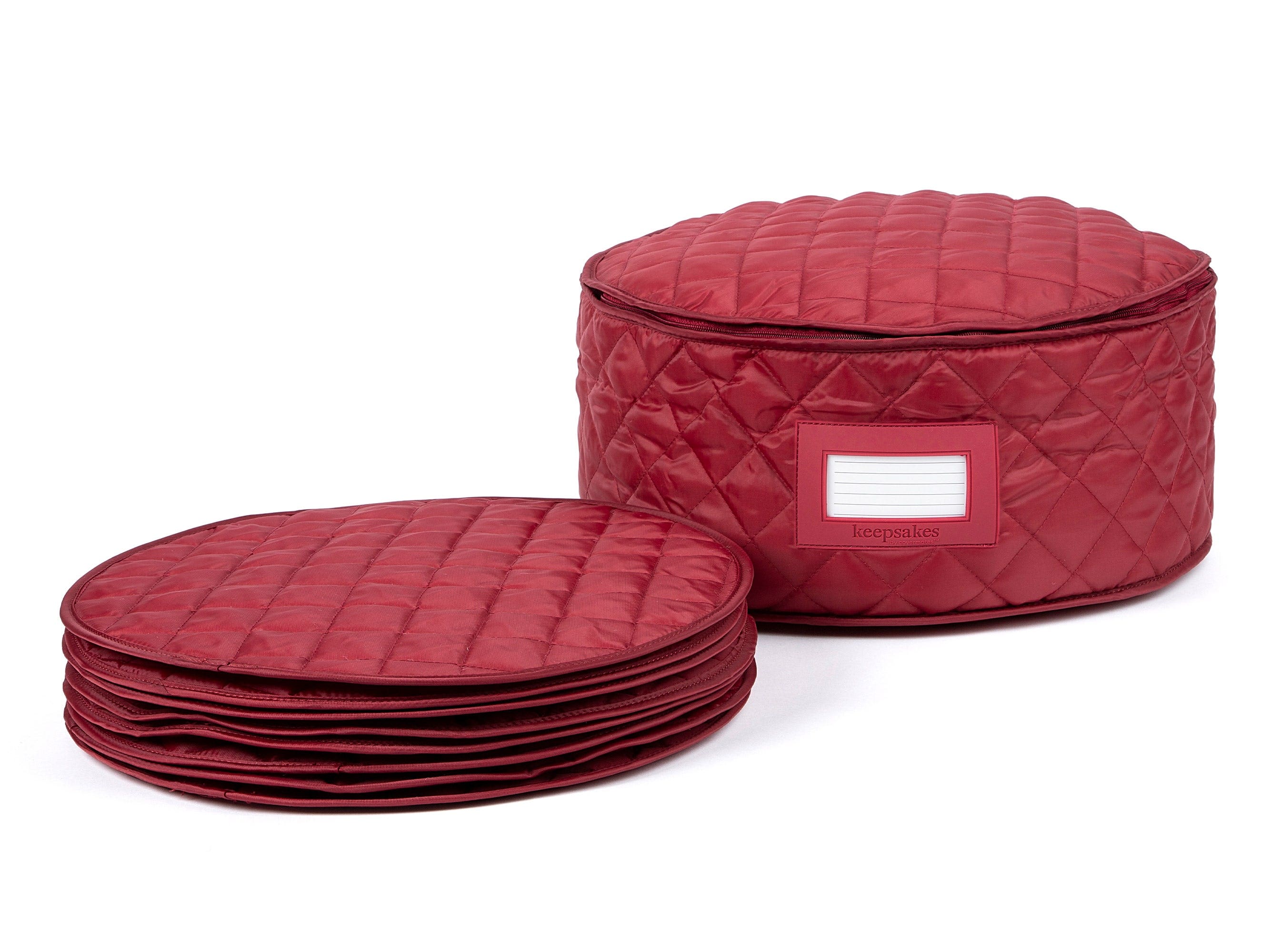 Round Charger Plates Storage - Keepsakes