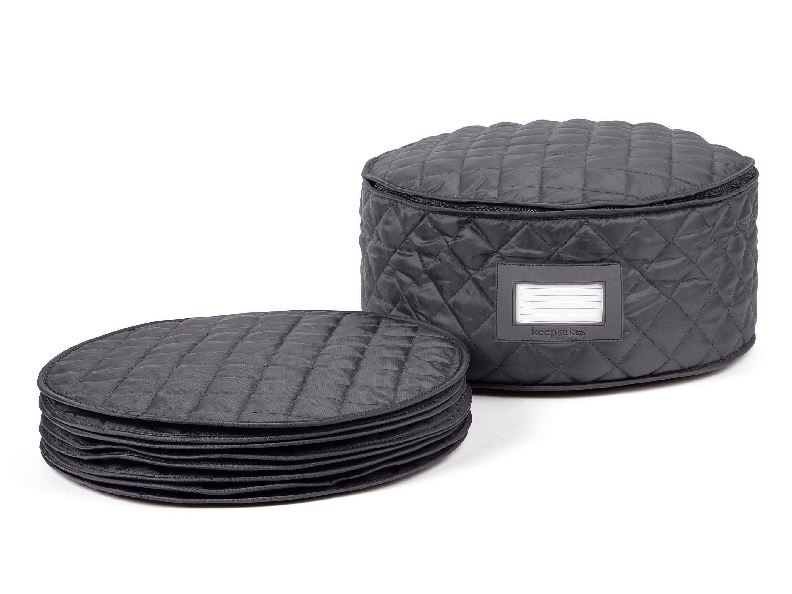 Round Charger Plates Storage - Keepsakes