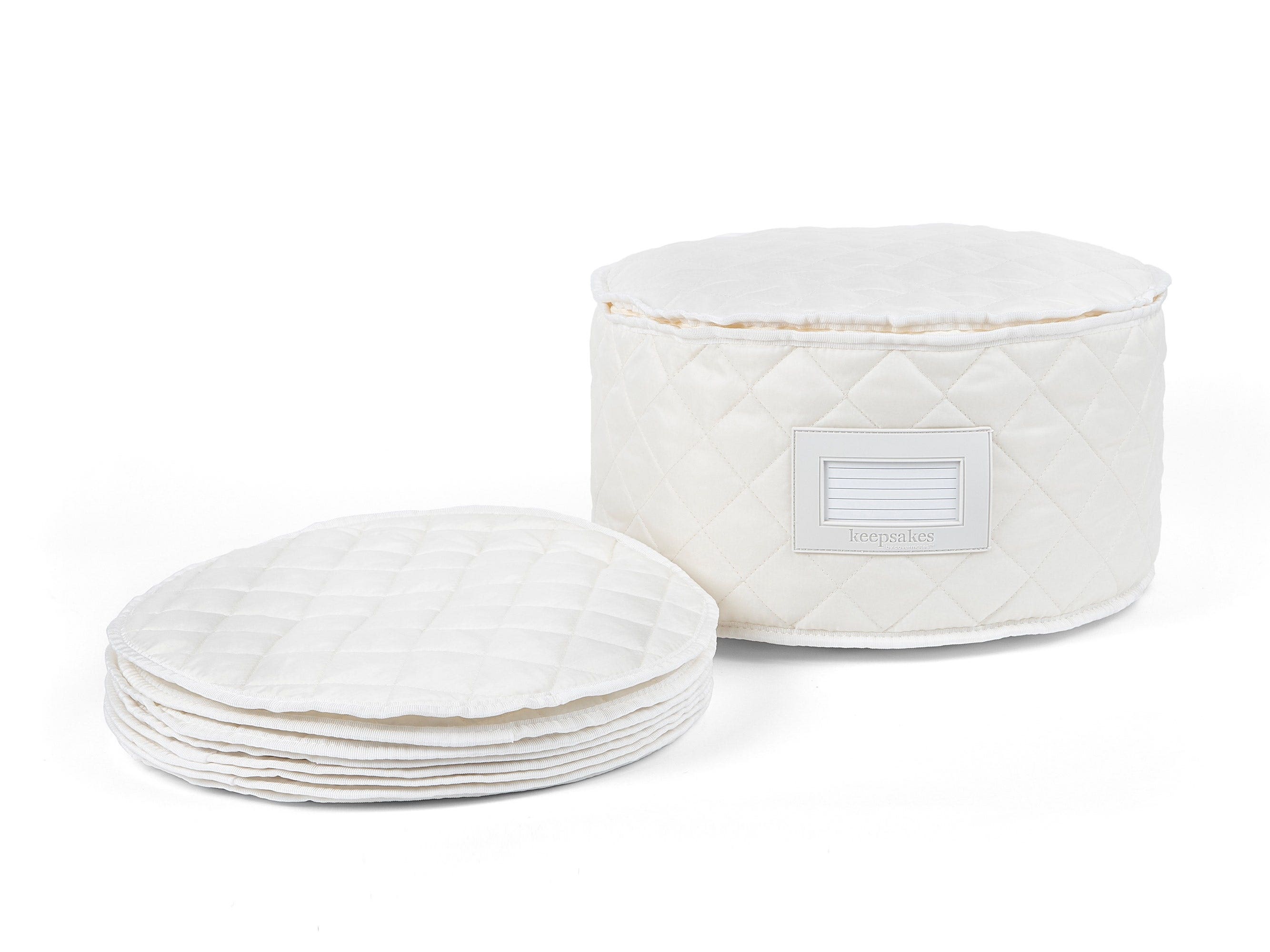 Round Dinner Plates Storage - Keepsakes