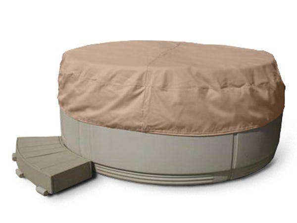 Round Hot Tub Cover - Cap - Ultima Ripstop
