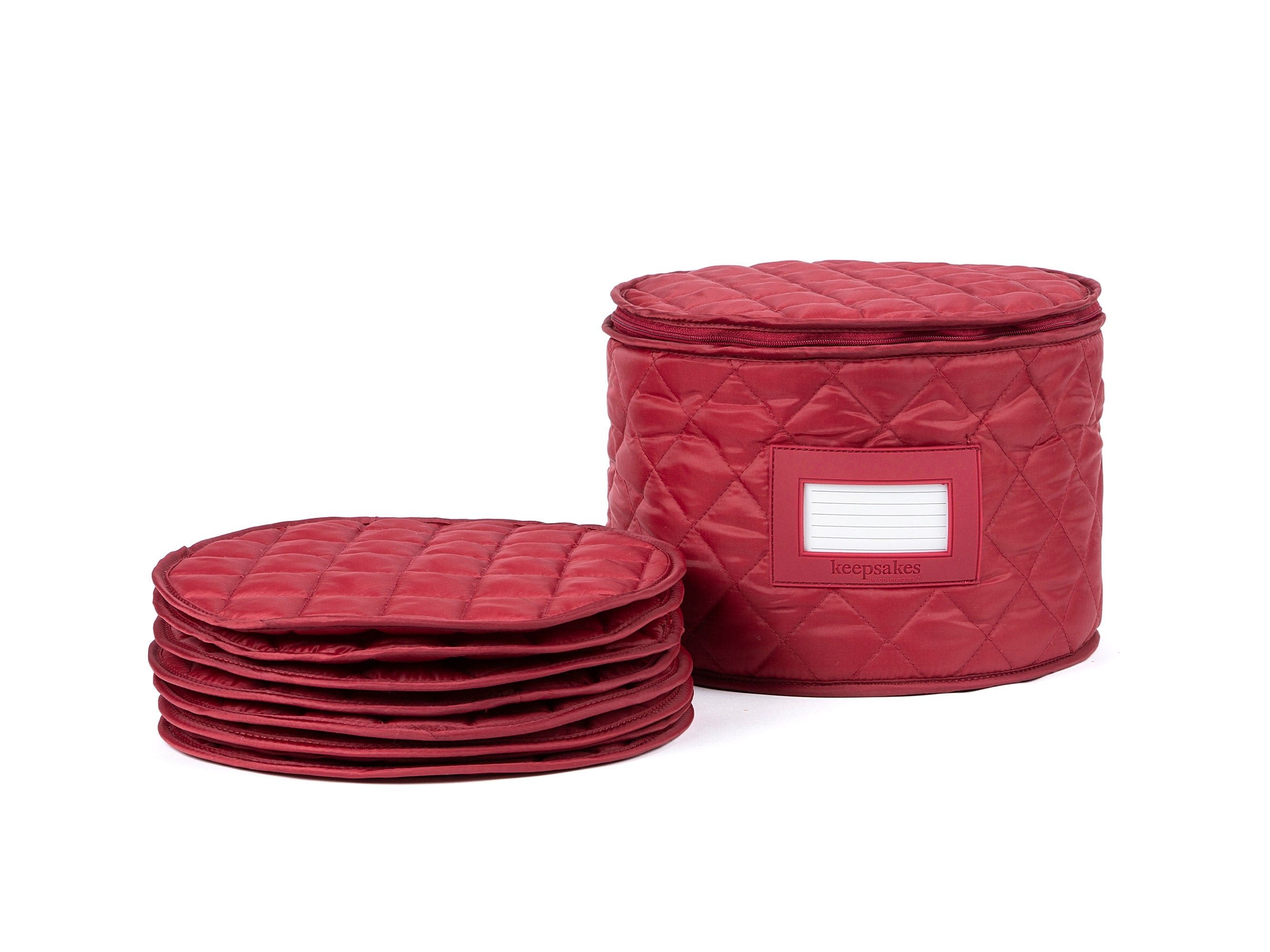 Round Salad Plates Storage - Keepsakes
