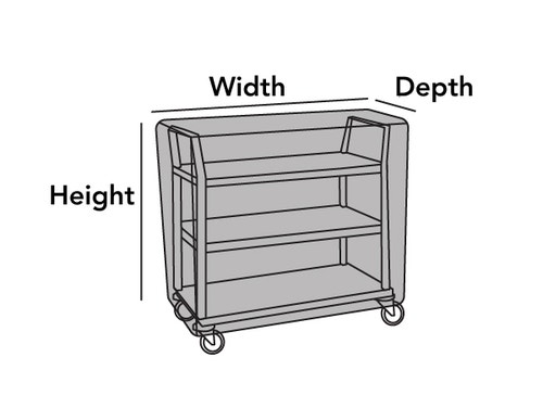 Outdoor Serving Cart Cover