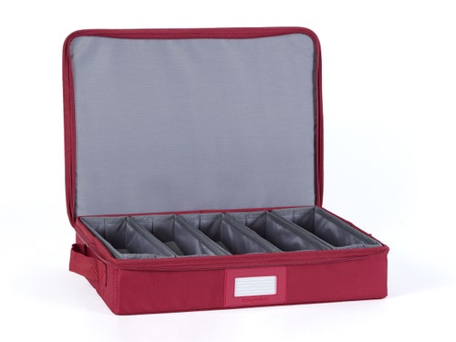 Zip-Top Storage Box With Trays