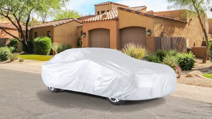 Car cover in summer