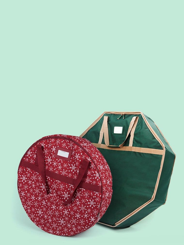 Wreath storage bag