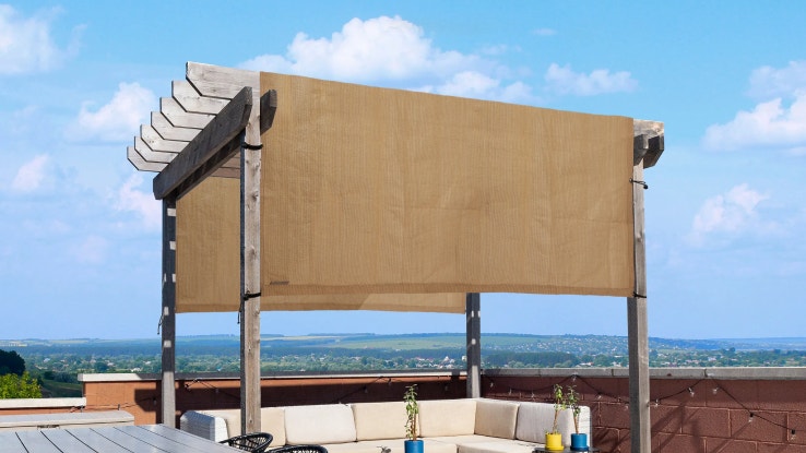 Pergola shade canopy